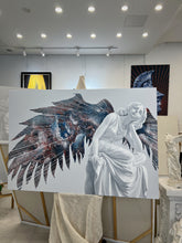 “Oil Painting” - Starry Angel Printout