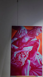 “Oil Painting” - Centaur Fight Original