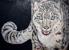 “Original Painting”-The snow leopard-Original