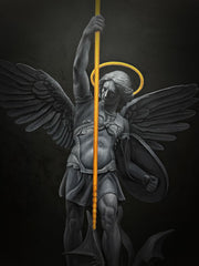 "Black&Golden Painting"-Angel-Michael -Original