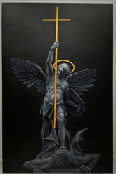 "Black&Golden Painting"-Angel-Michael -Original