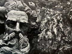 “Fluid Painting” -Poseidon Printout