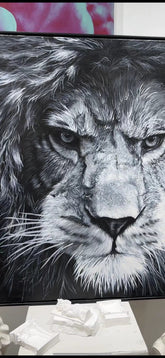 "Oil Painting"-Lion - Original Painting