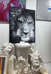 "Oil Painting"-Lion - Original Painting