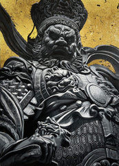 “Black&Golden Painting ”-Four Heavenly Kings -Original