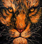 “Fluid Painting” —Tiger-Original