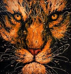 “Fluid Painting” —Tiger-Original