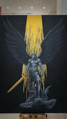 “Black&Golden Painting”-Michael Big Size 1:1 Printout