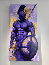 “Fluid Painting”-The Warrior-Original