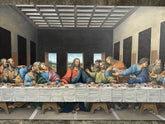 “Oil Painting”-The Last Supper with framed