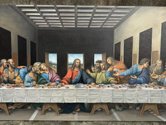“Oil Painting”-The Last Supper with framed