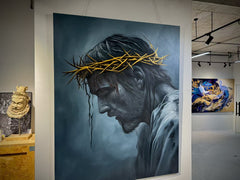 “Oil Painting”-The Thistles And Thors -Original