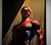 “Black&Golden” Painting-The Spiderman -Original