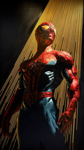 “Black&Golden” Painting-The Spiderman -Original