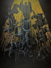 “Black&Golden Painting”-Holy Light Descend-Original