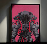 “Oil Painting”-Hieroglyphics with framed