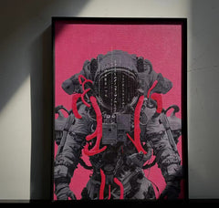 “Oil Painting”-Hieroglyphics with framed