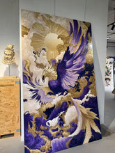 “Fluid Painting”-The Flying-Original