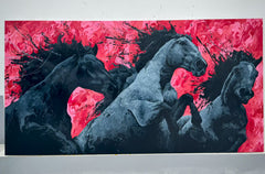 “Oil Painting”-The Horses-Original