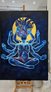 “Black&Golden Painting”-Meditation -Original