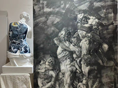 “Black&Golden Painting”-Chaos-Original