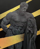 “Black&Golden Painting”-Hercules-Original