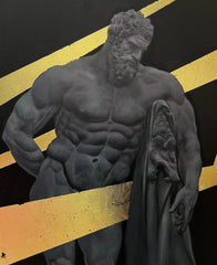 “Black&Golden Painting”-Hercules-Original