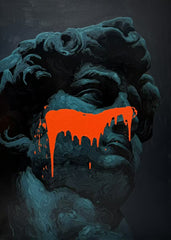 “Fluid Painting”-The great David-Original