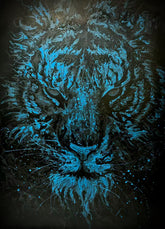 “Fluid Painting”-The Tiger-Original