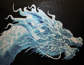 “Fluid Painting”-The Dragon-Original