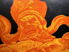 "Fluid Painting" -Four Heavenly Kings Original