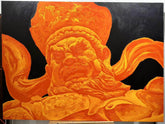 "Fluid Painting" -Four Heavenly Kings Original