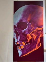 "Oil Painting" -Skull Original