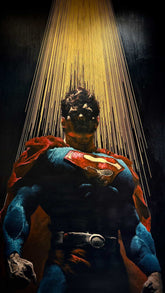 “Black&Golden” Painting-The light of Darkness -Original