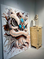 “Oil Painting”-The Lion -Original