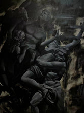 “Black&Golden Painting”-Mess-Original