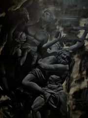 “Black&Golden Painting”-Mess-Original