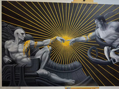 “Black&Golden”-Genesis Printout