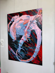 “Oil Painting”-The Alien -Original