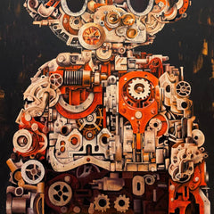 “Oil Painting"-Mechanical Revolution-Original