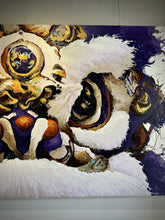 “Fluid Painting”-The Chinese Lion-Original