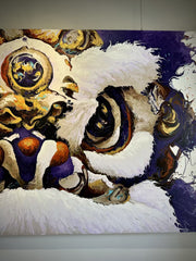 “Fluid Painting”-The Chinese Lion-Original