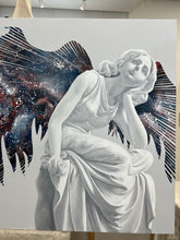 “Oil Painting” - Starry Angel Printout