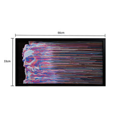 “Fluid Painting” - Poseidon with frame