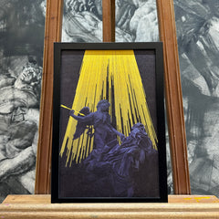 Saint Teresa with black frame