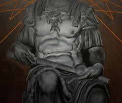 "Black&Golden Painting" - Giuliano de' Medici - Original