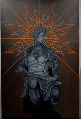 "Black&Golden Painting" - Giuliano de' Medici - Original