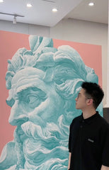 “Fluid Painting”-Poseidon Printout Limited Edition