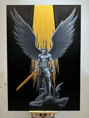 “Black&Golden Painting”-Michael-Original
