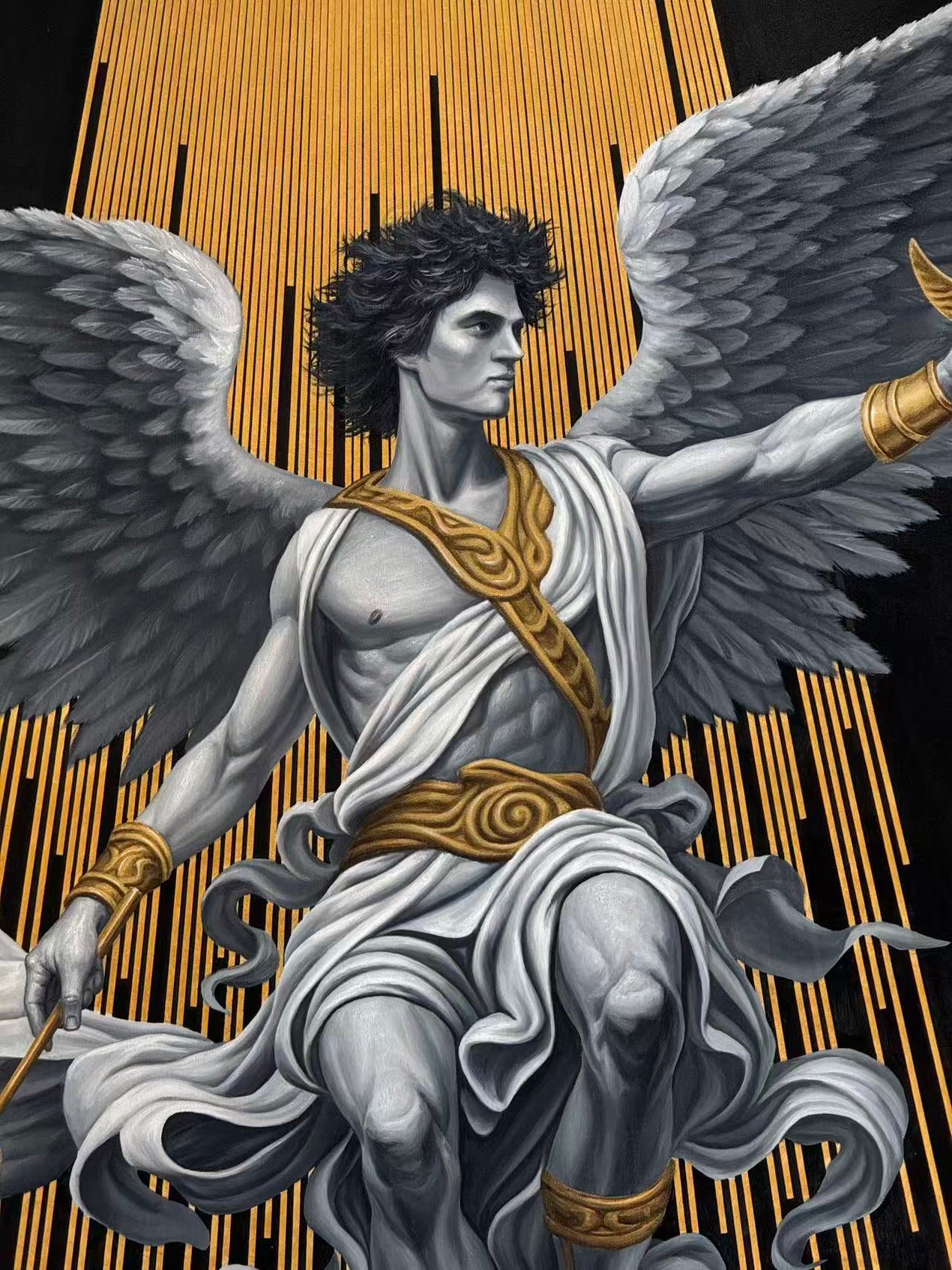 black angelざま専用 Black&Golden Painting